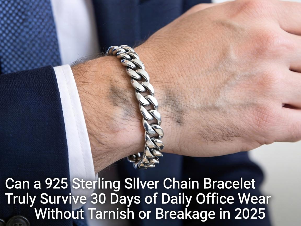 Can a 925 Sterling Silver Chain Bracelet Truly Survive 30 Days of Daily Office Wear Without Tarnish or Breakage in 2025