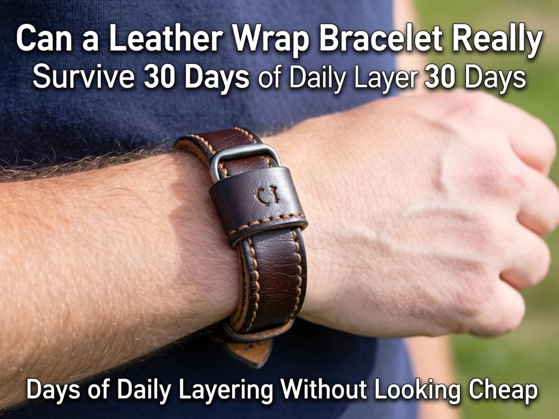 Can a $45 Leather Wrap Bracelet Really Survive 30 Days of Daily Layering Without Looking Cheap