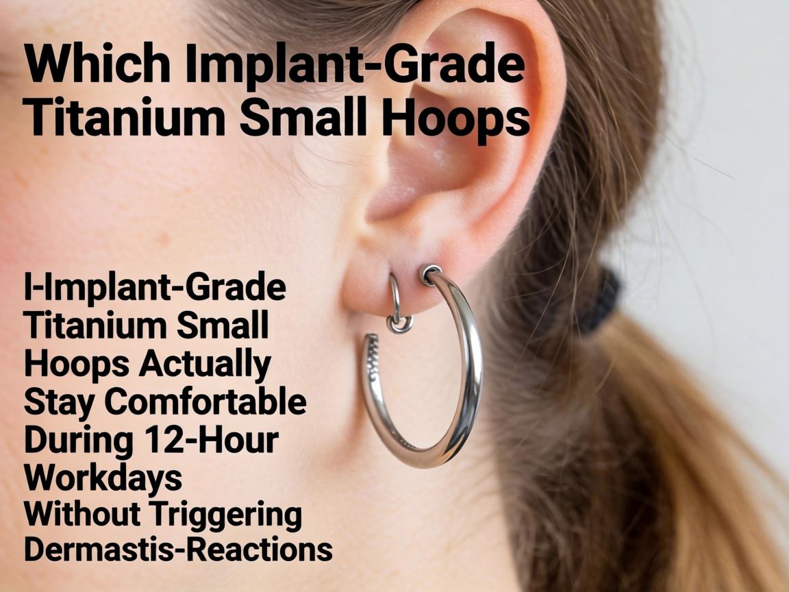 Which Implant-Grade Titanium Small Hoops Actually Stay Comfortable During 12-Hour Workdays Without Triggering Dermatitis Reactions