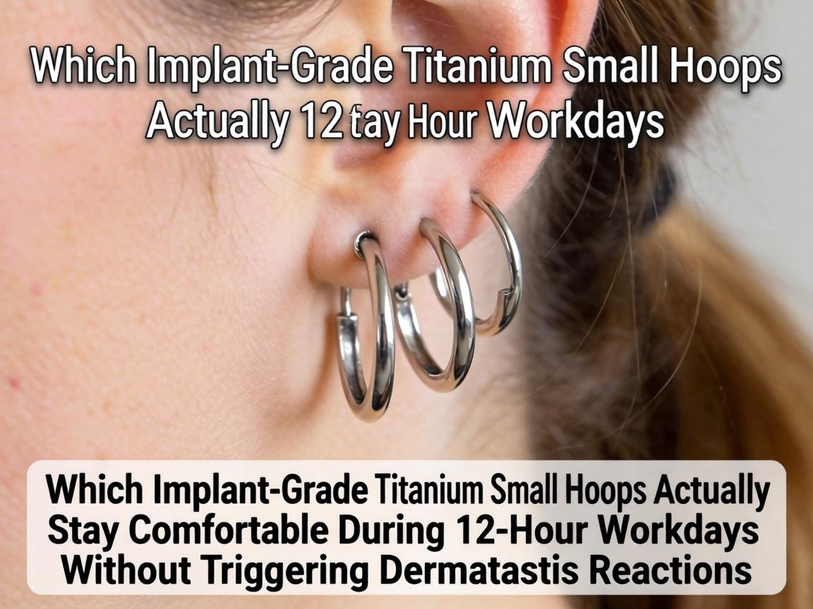 Which Implant-Grade Titanium Small Hoops Actually Stay Comfortable During 12-Hour Workdays Without Triggering Dermatitis Reactions