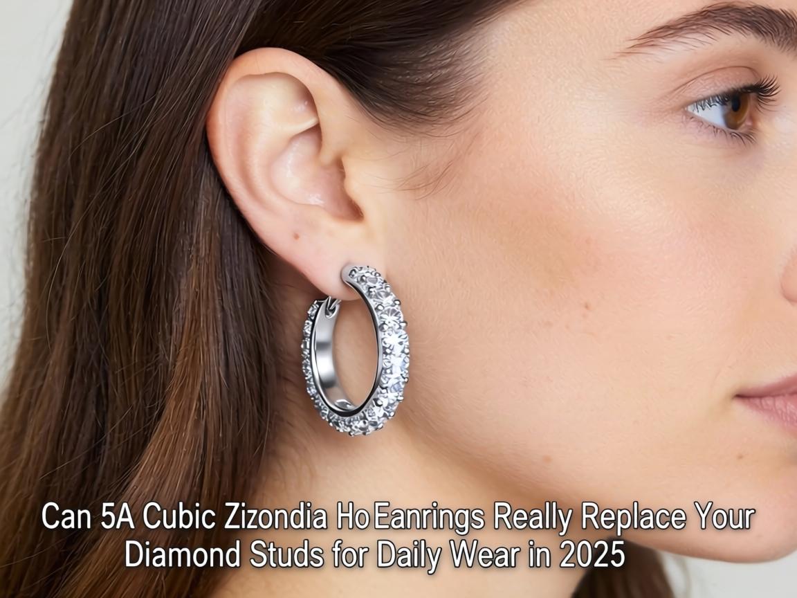 Can 5A Cubic Zirconia Hoop Earrings Really Replace Your Diamond Studs for Daily Wear in 2025