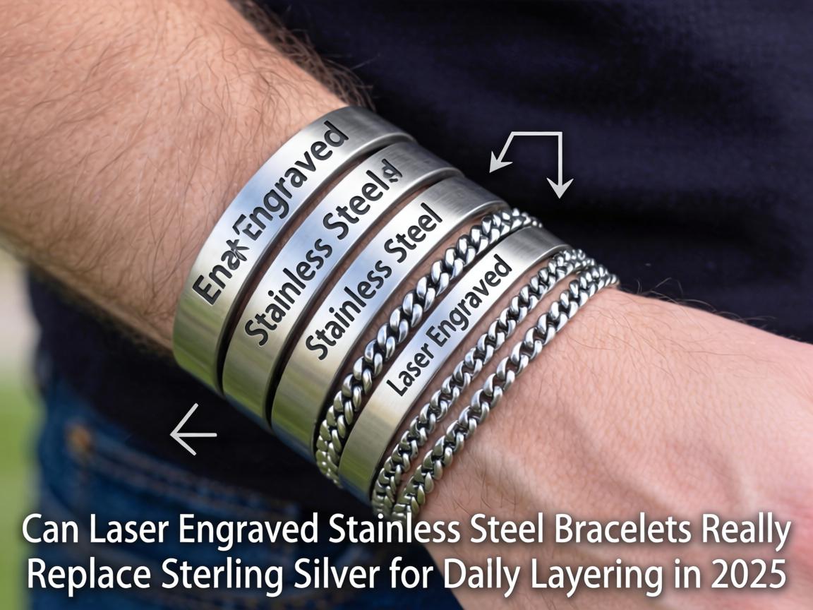 Can Laser-Engraved Stainless Steel Bracelets Really Replace Sterling Silver for Daily Layering in 2025