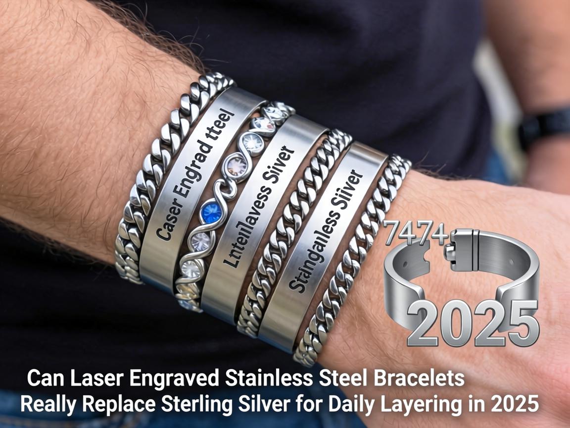 Can Laser-Engraved Stainless Steel Bracelets Really Replace Sterling Silver for Daily Layering in 2025