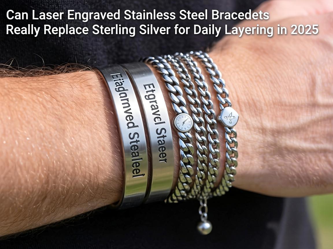 Can Laser-Engraved Stainless Steel Bracelets Really Replace Sterling Silver for Daily Layering in 2025