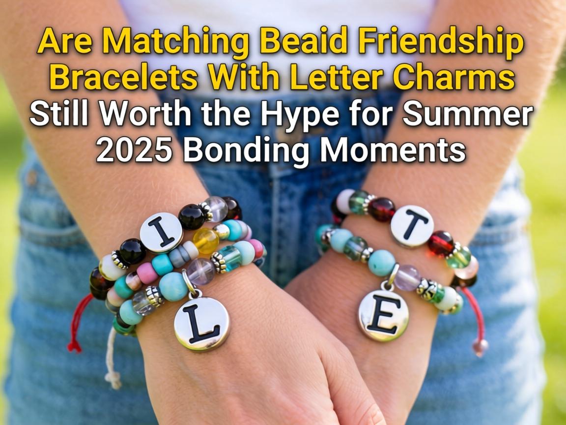 Are Matching Beaded Friendship Bracelets With Letter Charms Still Worth the Hype for Summer 2025 Bonding Moments