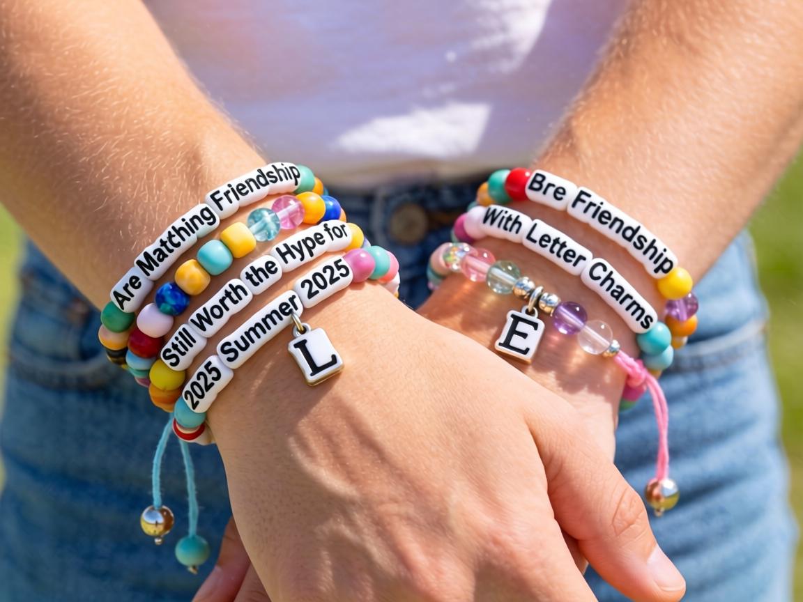 Are Matching Beaded Friendship Bracelets With Letter Charms Still Worth the Hype for Summer 2025 Bonding Moments