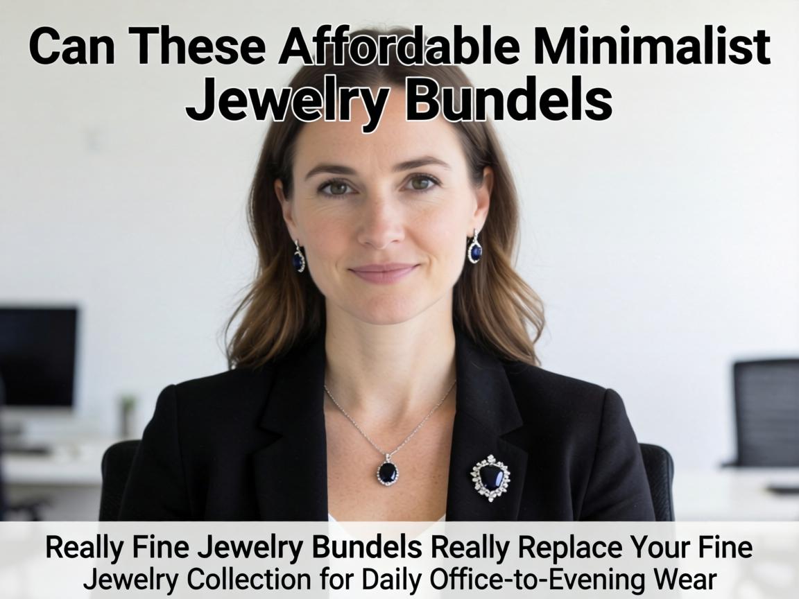 Can These Affordable Minimalist Jewelry Bundles Really Replace Your Fine Jewelry Collection for Daily Office-to-Evening Wear