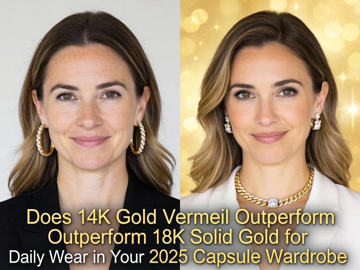 Does 14K Gold Vermeil Outperform 18K Solid Gold for Daily Wear in Your 2025 Capsule Wardrobe