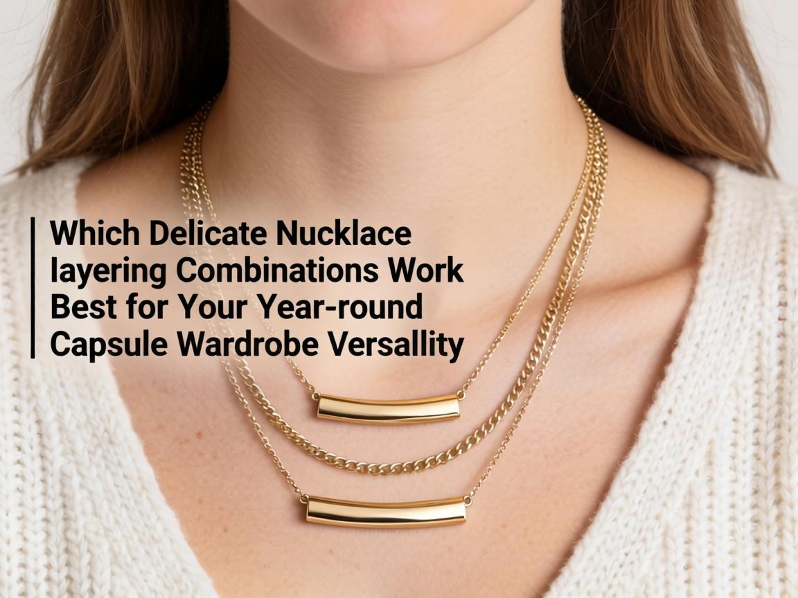Which Delicate Bar Necklace Layering Combinations Work Best for Your Year-Round Capsule Wardrobe Versatility