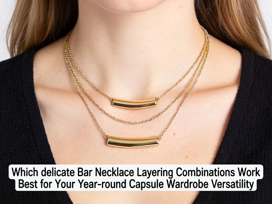 Which Delicate Bar Necklace Layering Combinations Work Best for Your Year-Round Capsule Wardrobe Versatility