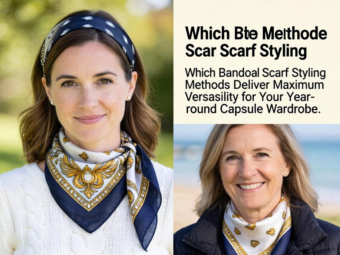 Which Silk Bandana Scarf Styling Methods Deliver Maximum Versatility for Your Year-Round Capsule Wardrobe