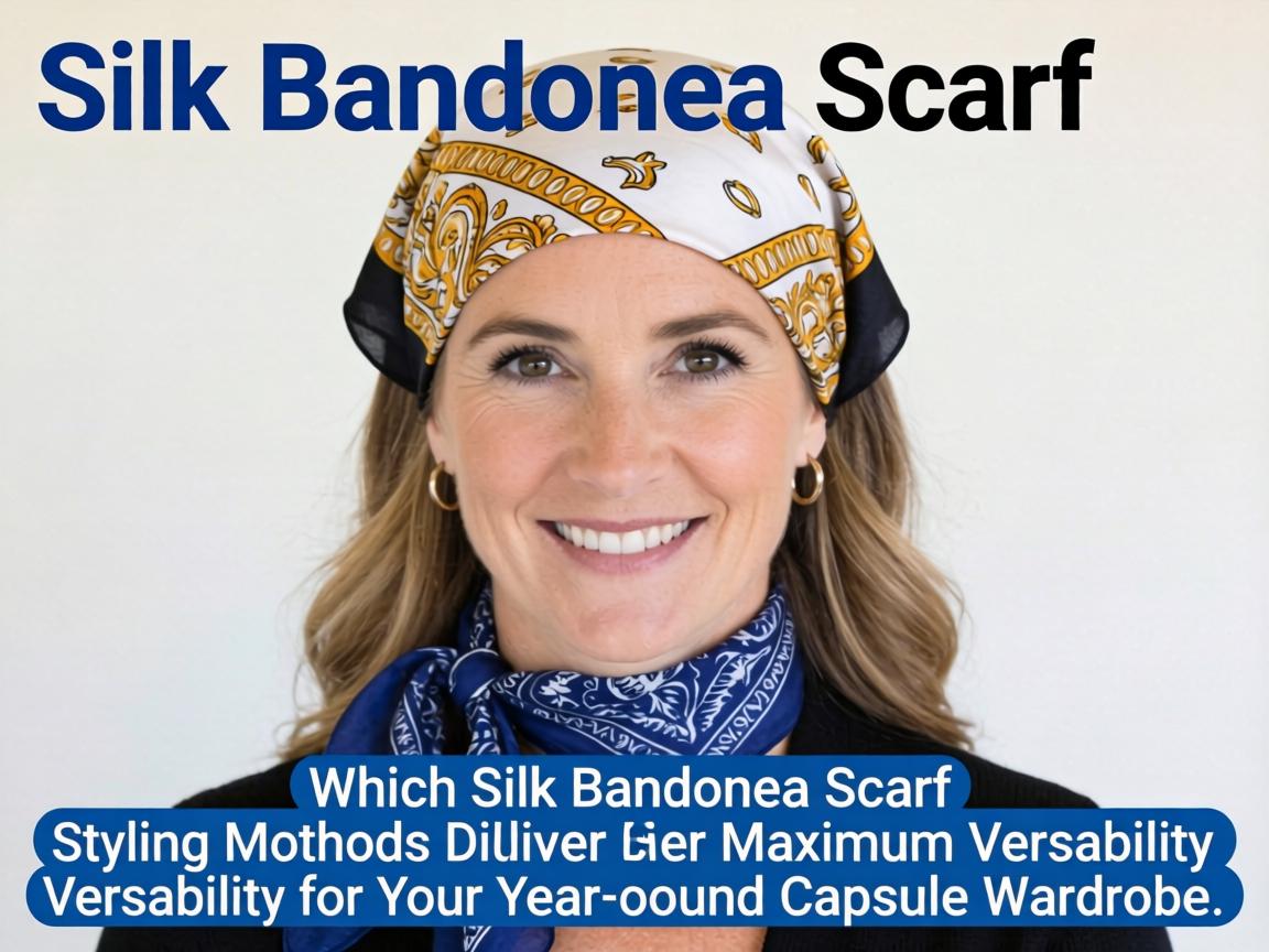 Which Silk Bandana Scarf Styling Methods Deliver Maximum Versatility for Your Year-Round Capsule Wardrobe