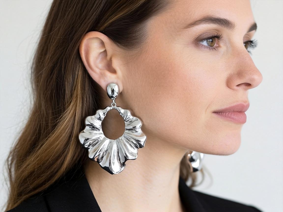 Can Sculptural Silver Statement Earrings Really Work for Daily Office Wear Without Screaming _I'm Trying Too Hard_