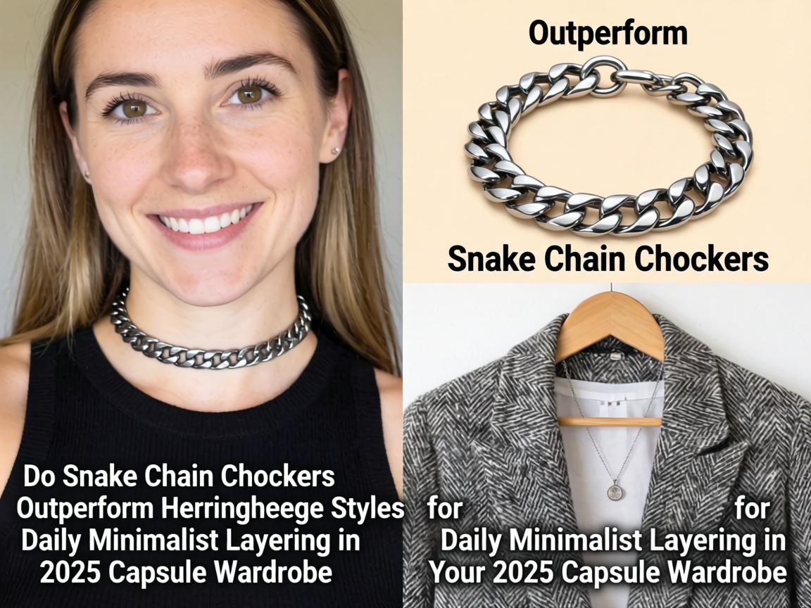 Do Snake Chain Chokers Outperform Herringbone Styles for Daily Minimalist Layering in Your 2025 Capsule Wardrobe