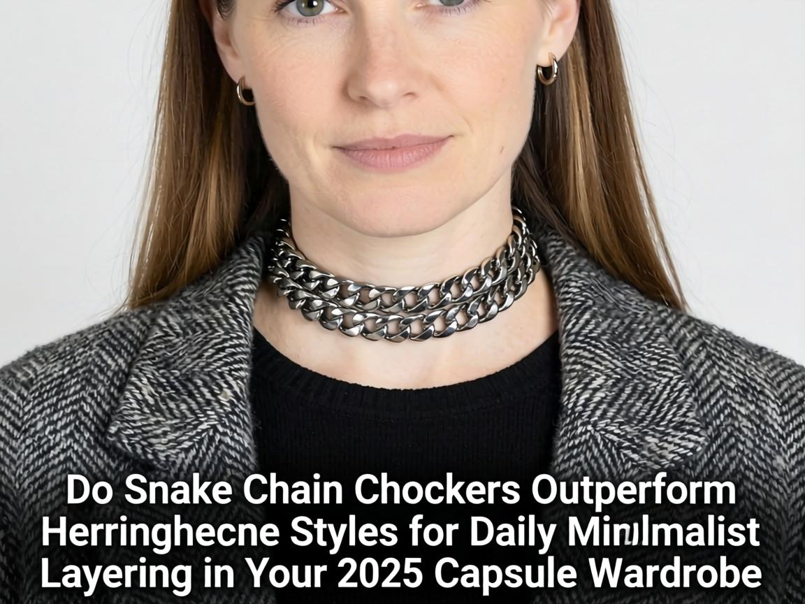 Do Snake Chain Chokers Outperform Herringbone Styles for Daily Minimalist Layering in Your 2025 Capsule Wardrobe