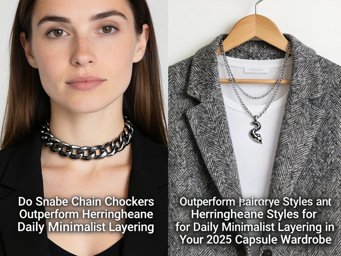 Do Snake Chain Chokers Outperform Herringbone Styles for Daily Minimalist Layering in Your 2025 Capsule Wardrobe