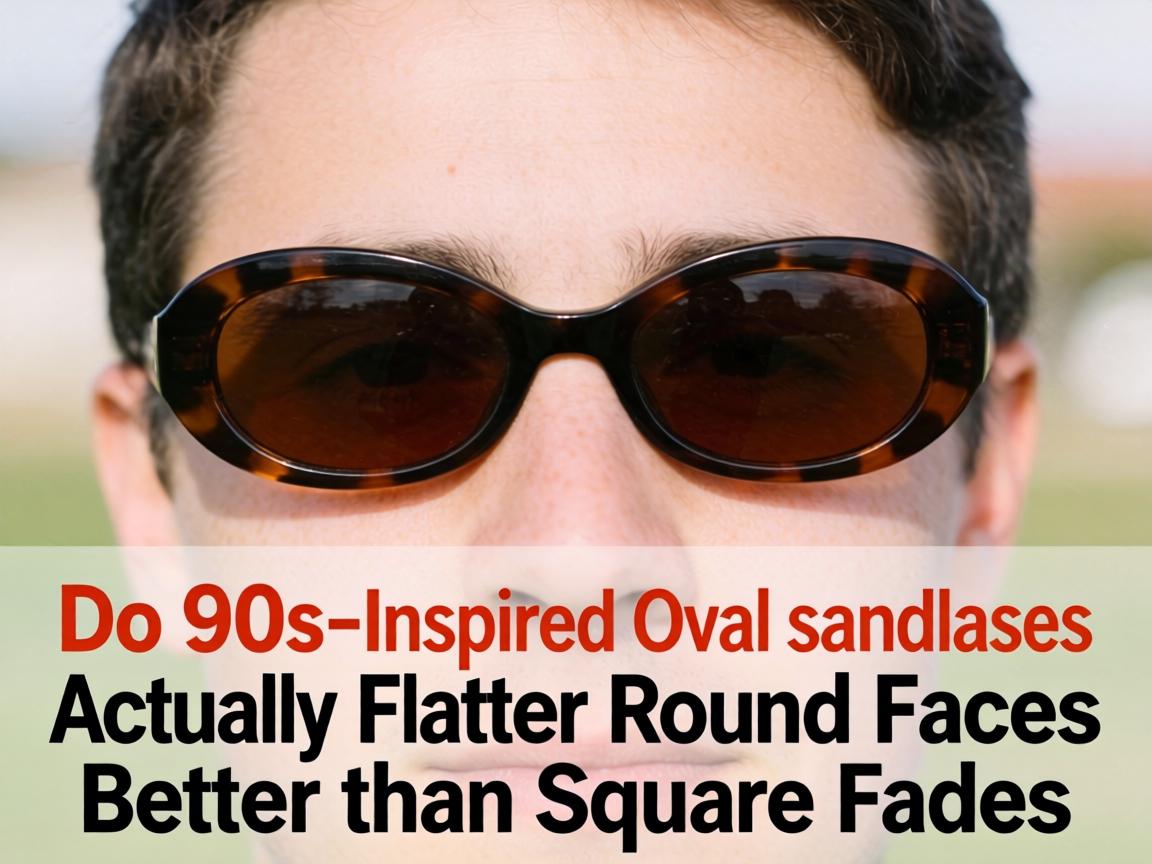 Do 90s-Inspired Oval Sunglasses Actually Flatter Round Faces Better Than Square Frames