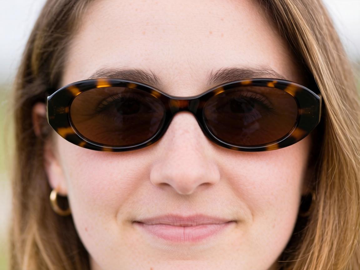 Do 90s-Inspired Oval Sunglasses Actually Flatter Round Faces Better Than Square Frames