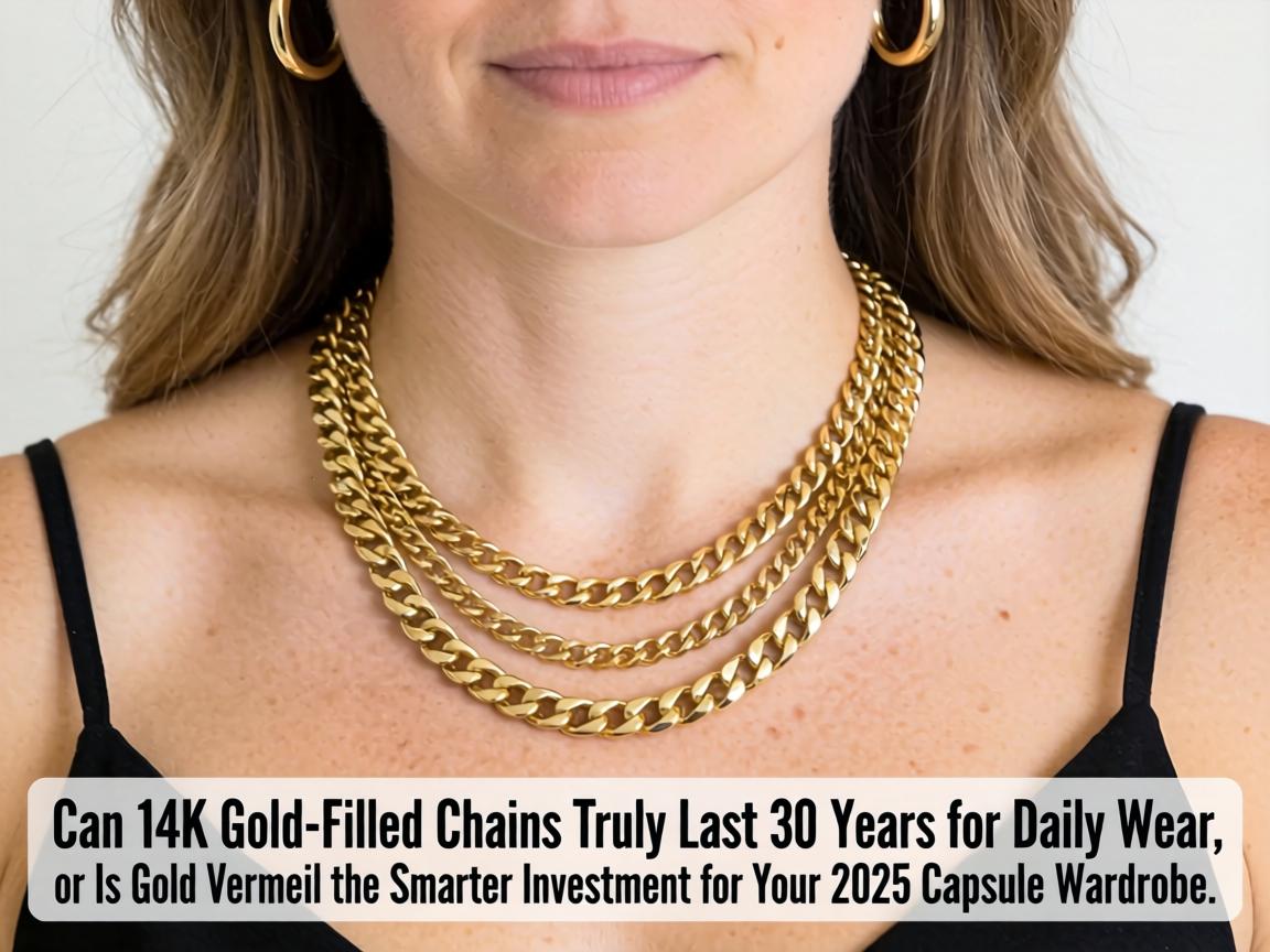Can 14K Gold-Filled Chains Truly Last 30 Years for Daily Wear, or Is Gold Vermeil the Smarter Investment for Your 2025 Capsule Wardrobe