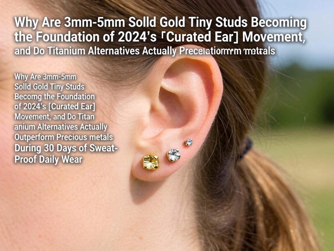 Why Are 3mm-5mm Solid Gold Tiny Studs Becoming the Foundation of 2024's _Curated Ear_ Movement, and Do Titanium Alternatives Actually Outperform Precious Metals During 30 Days of Sweat-Proof Daily Wear