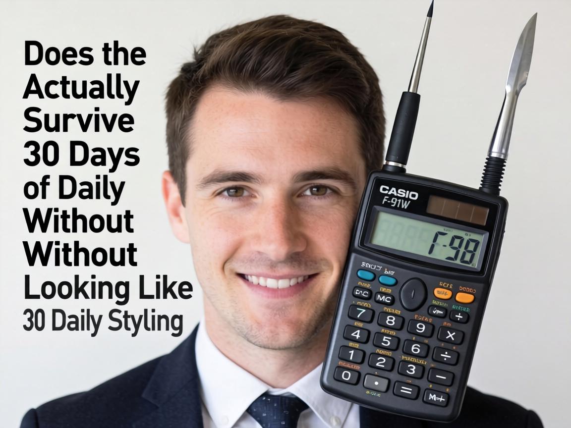 Does the $18 Casio F-91W Actually Survive 30 Days of Daily Styling Without Looking Like a Middle School Relic