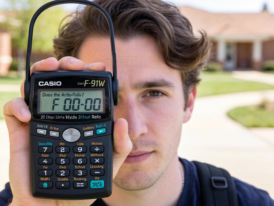 Does the $18 Casio F-91W Actually Survive 30 Days of Daily Styling Without Looking Like a Middle School Relic