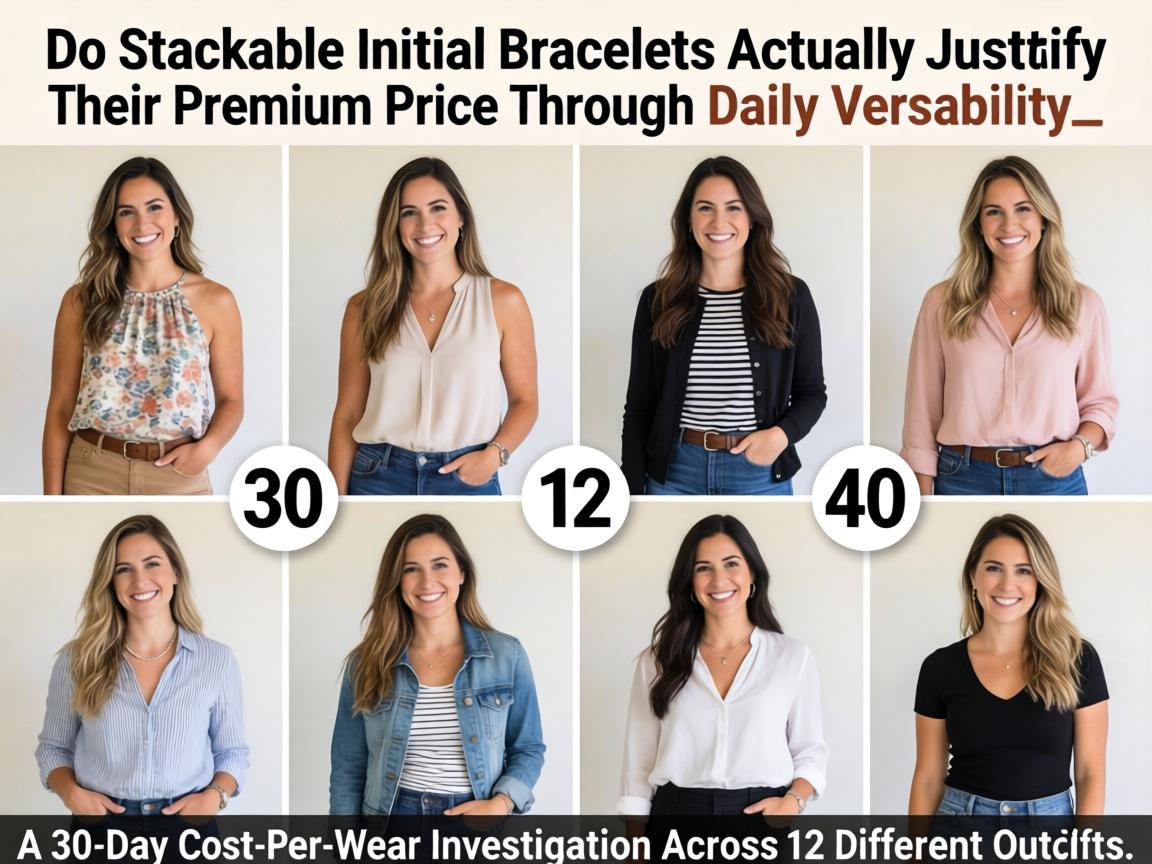 Do Stackable Initial Bracelets Actually Justify Their Premium Price Through Daily Versatility_ A 30-Day Cost-Per-Wear Investigation Across 12 Different Outfits