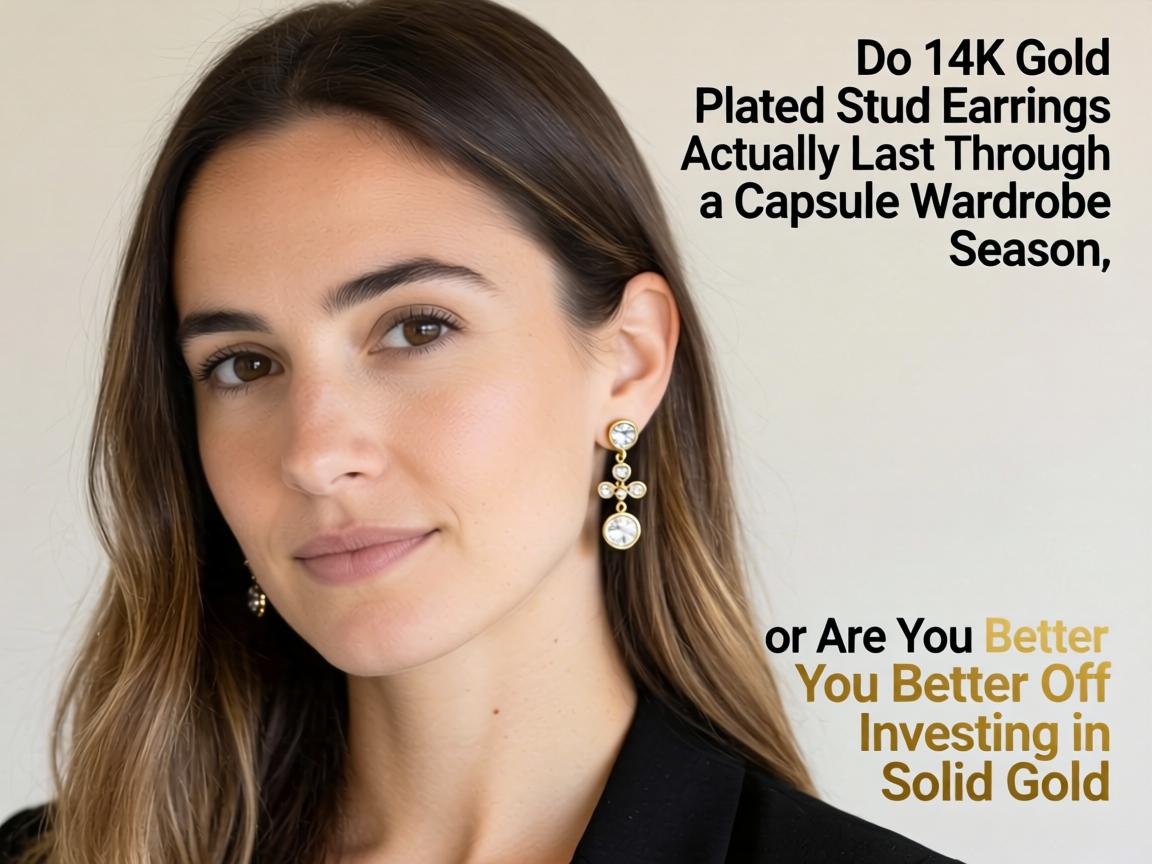 Do 14K Gold Plated Stud Earrings Actually Last Through a Capsule Wardrobe Season, or Are You Better Off Investing in Solid Gold