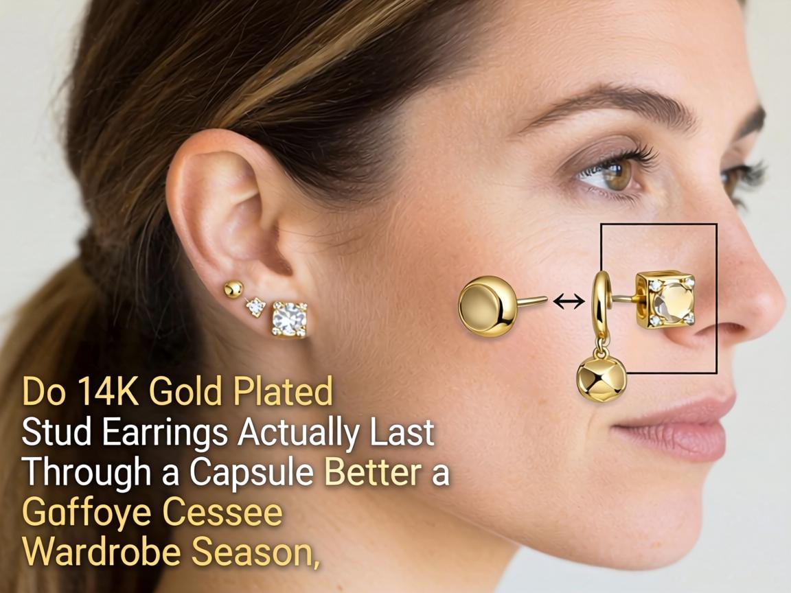 Do 14K Gold Plated Stud Earrings Actually Last Through a Capsule Wardrobe Season, or Are You Better Off Investing in Solid Gold