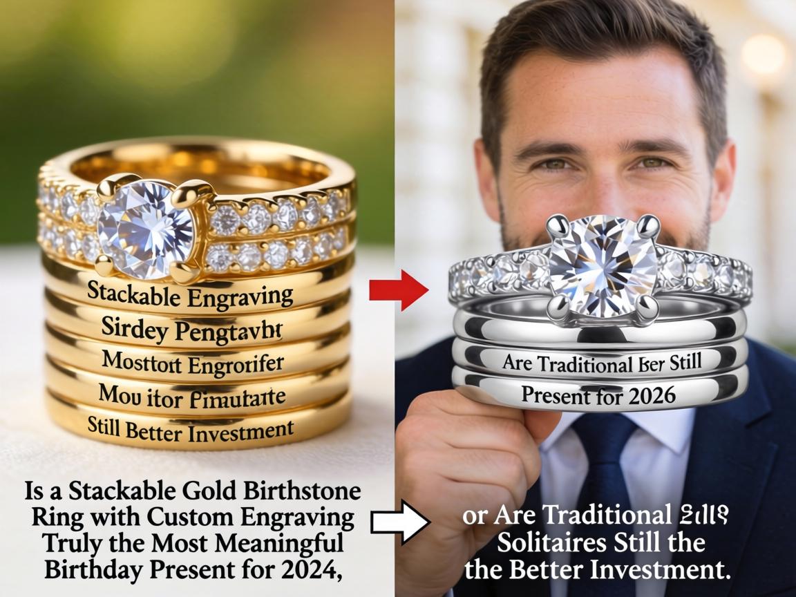 Is a Stackable Gold Birthstone Ring with Custom Engraving Truly the Most Meaningful Birthday Present for 2026, or Are Traditional Solitaires Still the Better Investment