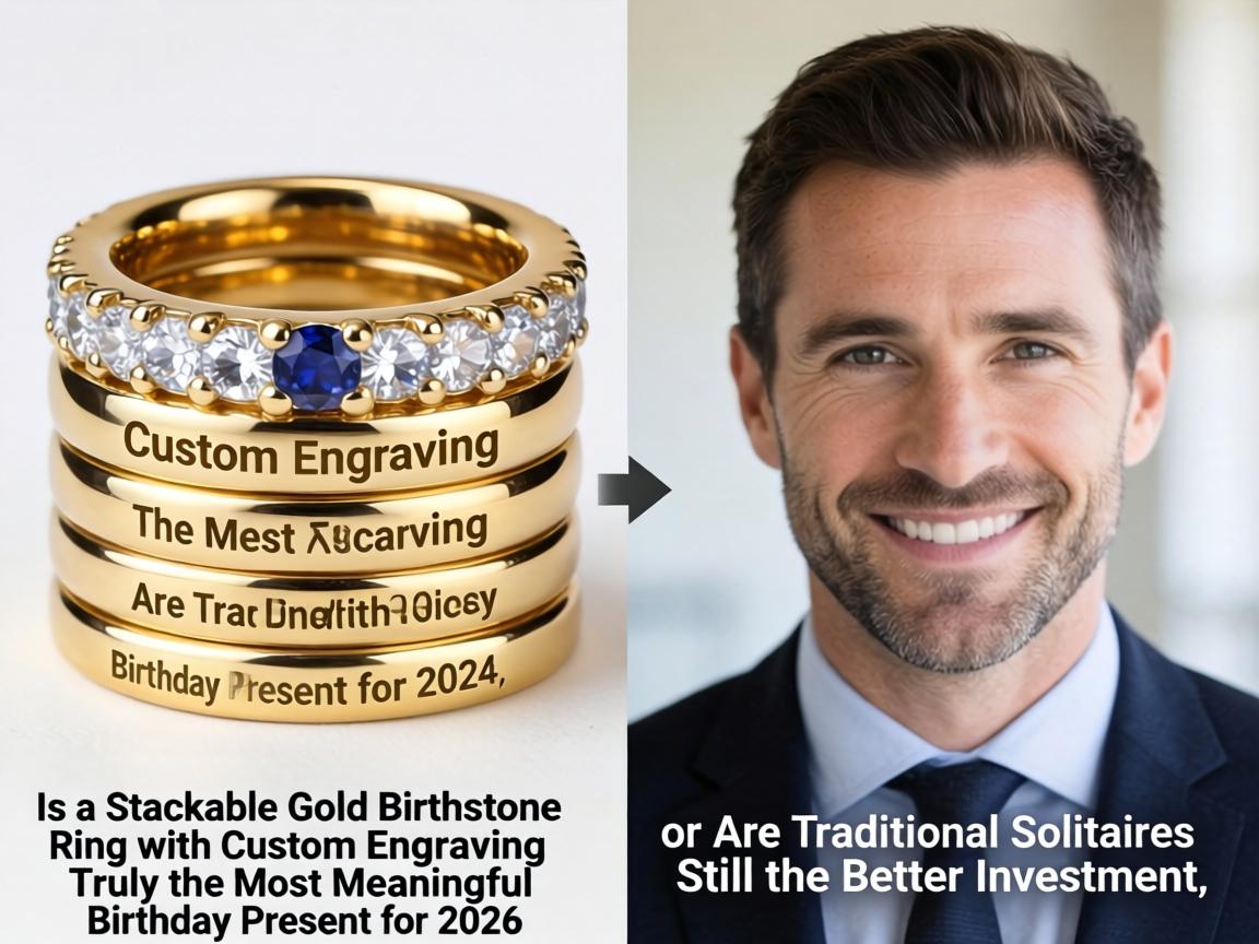Is a Stackable Gold Birthstone Ring with Custom Engraving Truly the Most Meaningful Birthday Present for 2026, or Are Traditional Solitaires Still the Better Investment
