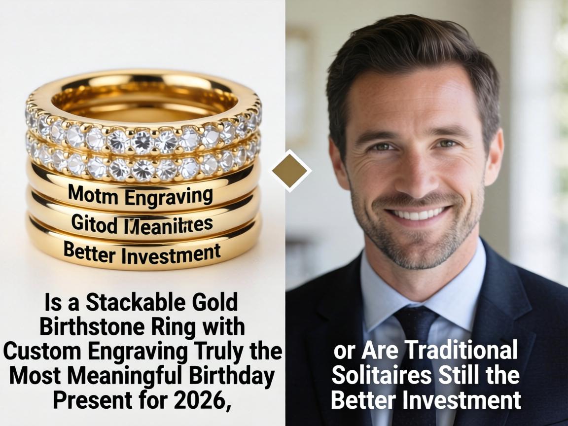 Is a Stackable Gold Birthstone Ring with Custom Engraving Truly the Most Meaningful Birthday Present for 2026, or Are Traditional Solitaires Still the Better Investment