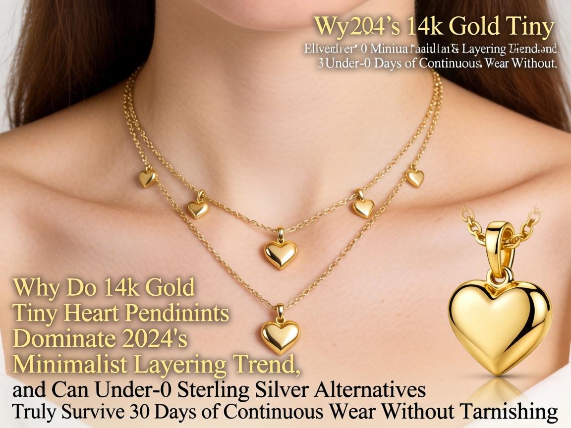 Why Do 14k Gold Tiny Heart Pendants Dominate 2024's Minimalist Layering Trend, and Can Under-$100 Sterling Silver Alternatives Truly Survive 30 Days of Continuous Wear Without Tarnishing