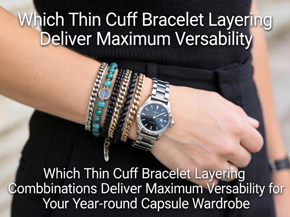 Which Thin Cuff Bracelet Layering Combinations Deliver Maximum Versatility for Your Year-Round Capsule Wardrobe