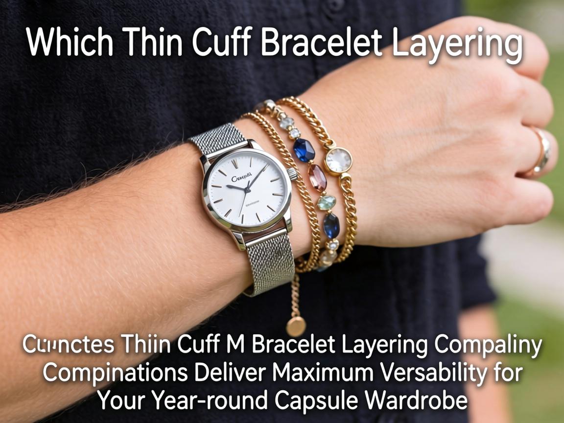 Which Thin Cuff Bracelet Layering Combinations Deliver Maximum Versatility for Your Year-Round Capsule Wardrobe